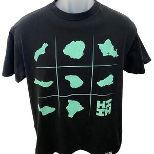 Hawaii’s FINEST Hawaiian Islands Tee Shirt Men M Medium